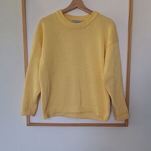 Vintage Nordstrom Butter Yellow Sweater